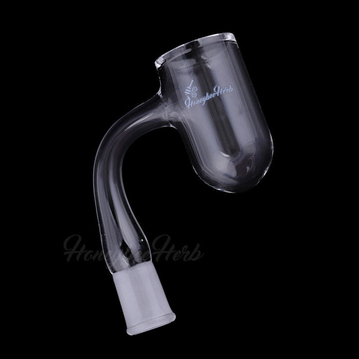 HONEY BEVEL DEEP BOWL QUARTZ BANGER - 90° DEGREE | BL - Headshop.com