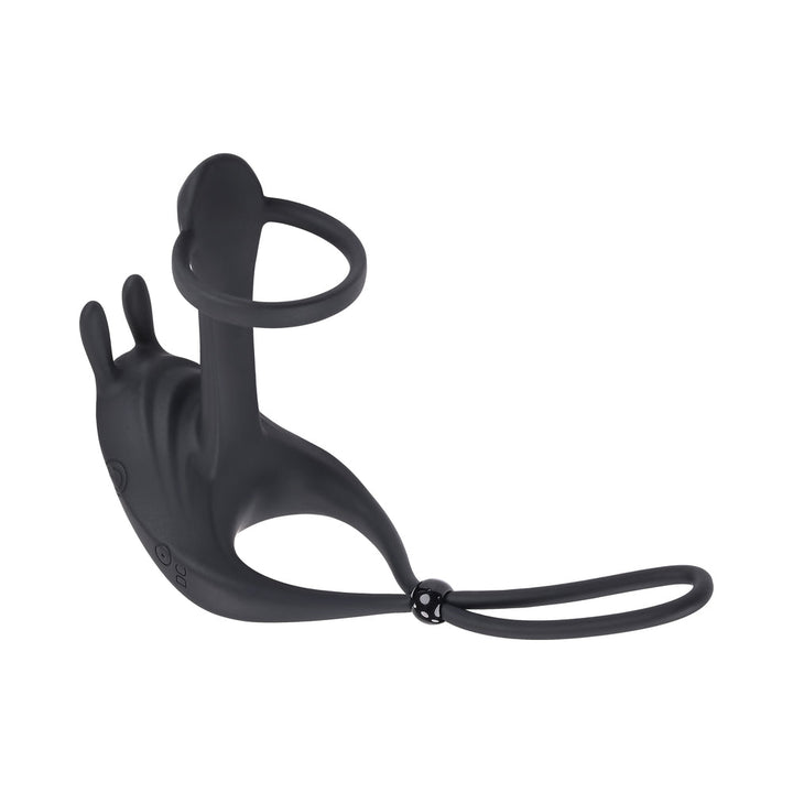 Zero Tolerance Saddle Up Rechargeable Vibrating C-Ring & Girth Enhancer Silicone Black - Headshop.com