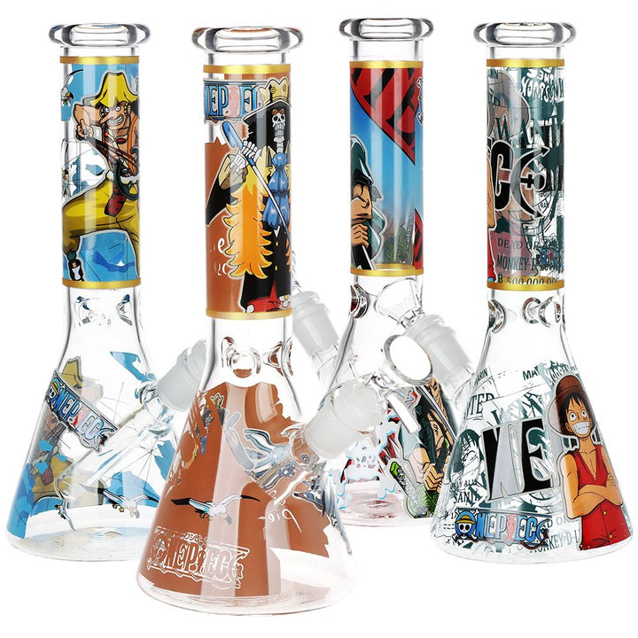 One Treasure Beaker Glass Water Pipe | 10.25" | 14mm F