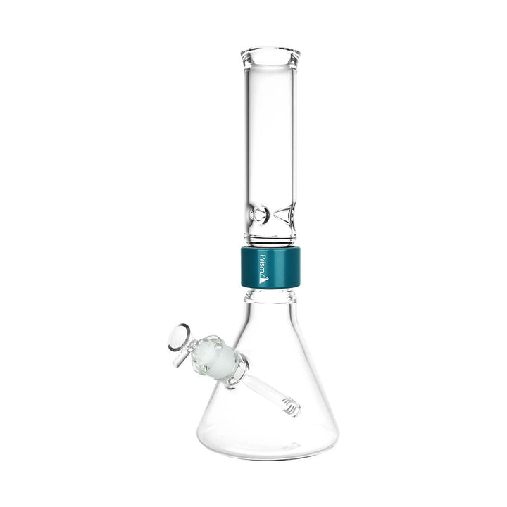 Prism Standard Beaker Single Stack Water Pipe | 14" | 14mm F | Clear - Headshop.com