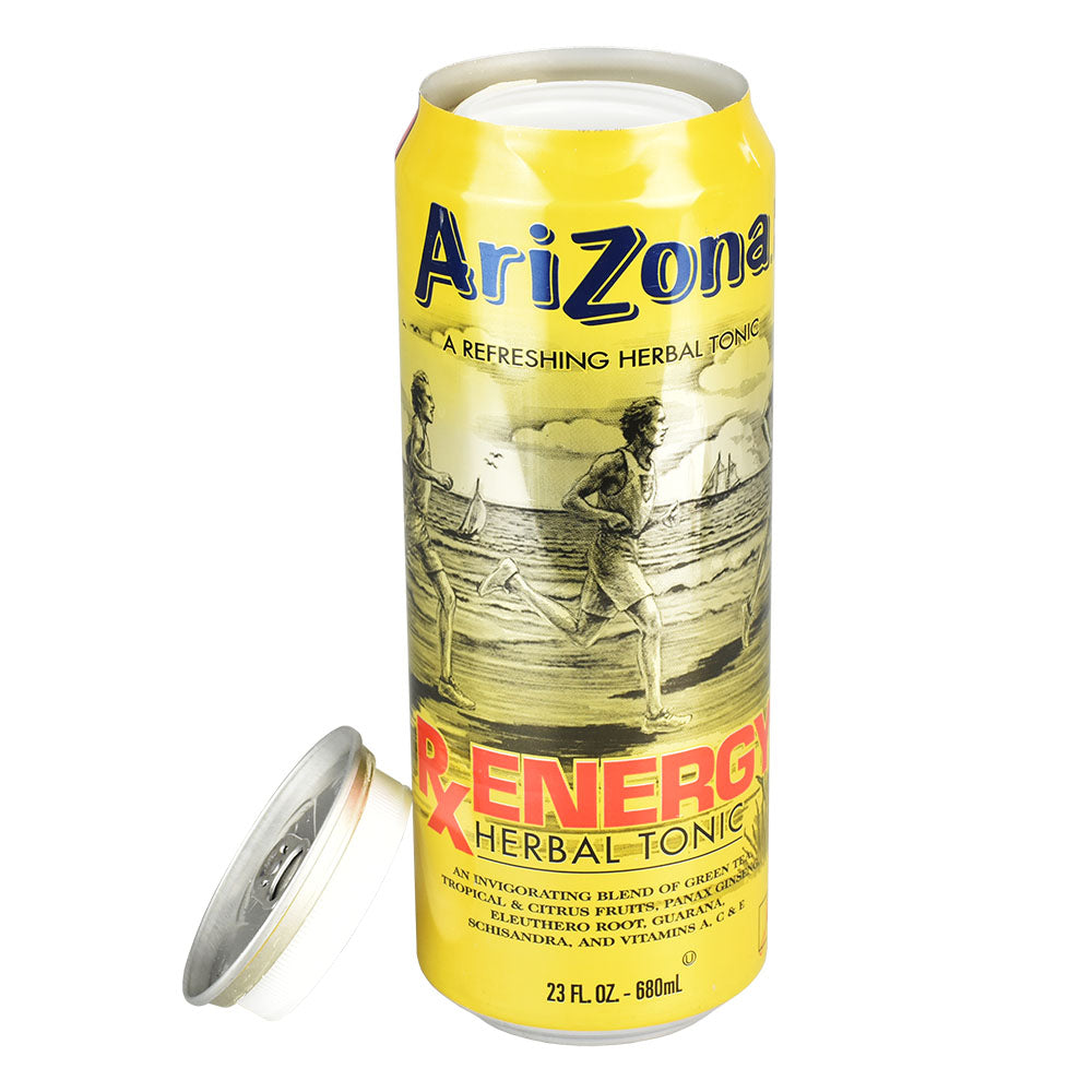 AriZona Beverage Can Diversion Stash Safe 23oz/RX Energy Herbal Toni