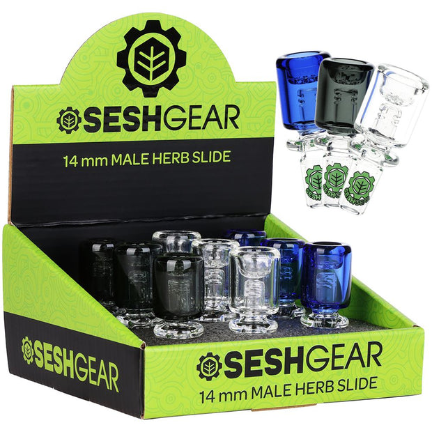 SeshGear Ash Catcher Herb Slide - 14mm M / 9ct - Headshop.com