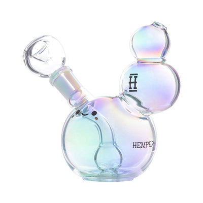 Hemper Bubbles Glass Water Pipe - 4.25" / 14mm F
