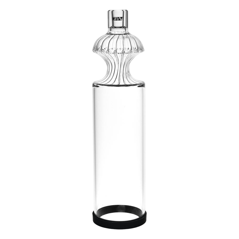 GRAV Monarch Gravity Water Pipe - 12" / 14mm F / Clear - Headshop.com
