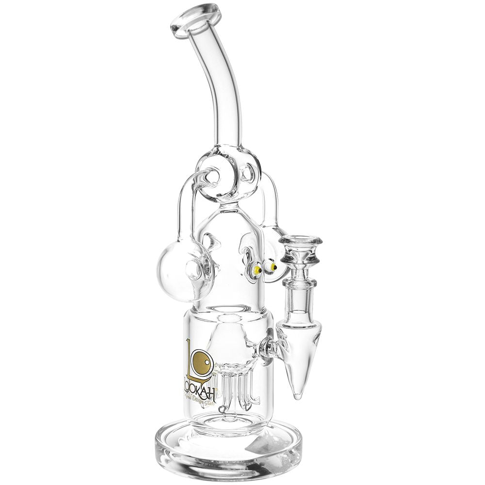 Lookah Glass Robot Recycler Water Pipe | 12.5" - Headshop.com