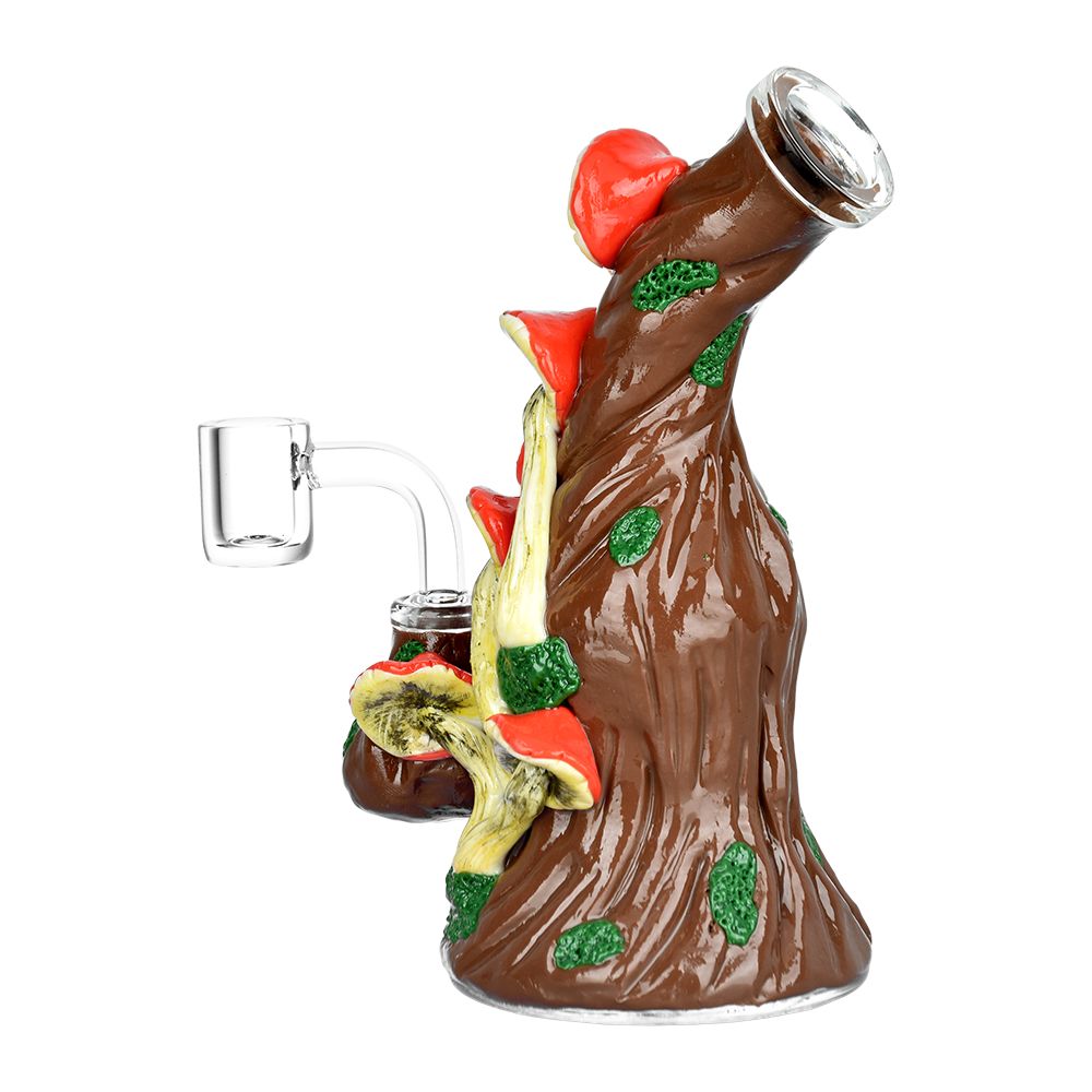 Mossy Forest Mushroom Dab Rig - 6.75" / 14mm F - Headshop.com
