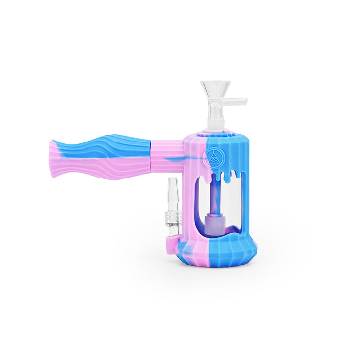 Ritual - 6'' Duality Silicone Dual Use Bubbler - Cotton Candy - Headshop.com