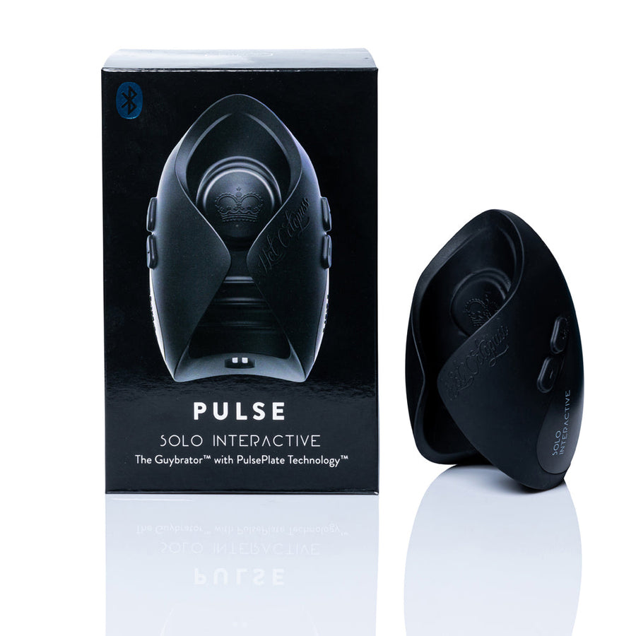 Hot Octopuss Pulse Solo Interactive Black - Headshop.com