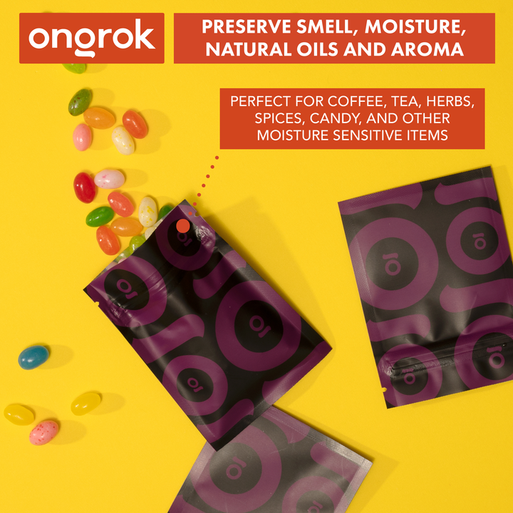 Ongrok Color-Coded Mylar Bags - Headshop.com