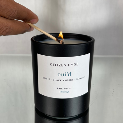 Oui'd Citizen Hyde Candle - Pair with Indica - Headshop.com