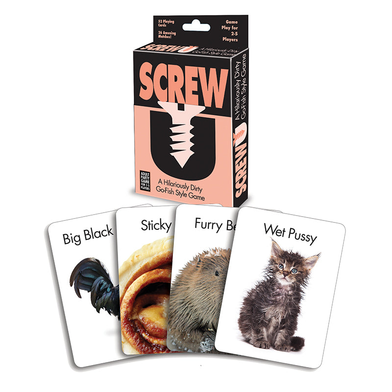 Screw U Card Game - Headshop.com