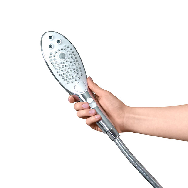 Womanizer Wave Shower Head Masturbator Chrome - Headshop.com