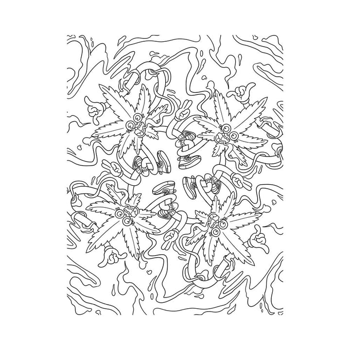 That's Trippy Coloring Book - Headshop.com