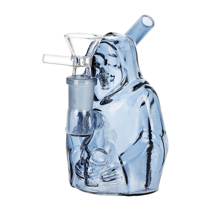 4CT BUNDLE - SeshGear Nocturnal Nightmare Glass Water Pipe - 4.5" / 14mm F / Assorted Colors