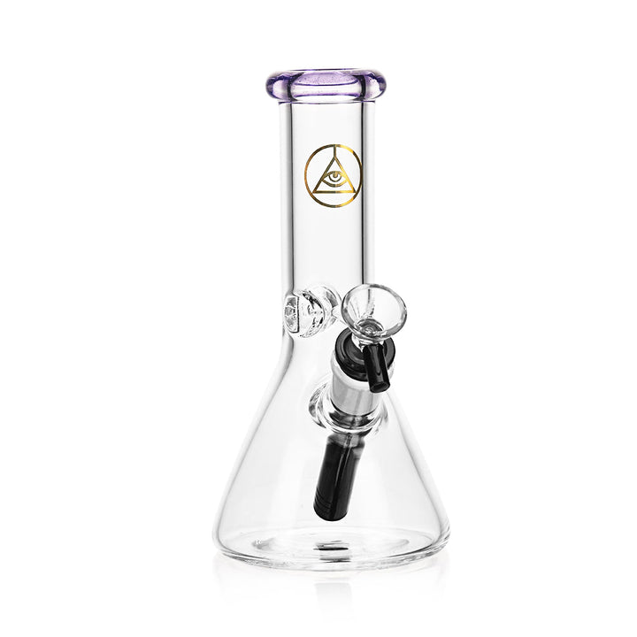 Ritual Smoke - Daily Driver 8" Beaker w/ American Color Accents - Purple - Headshop.com