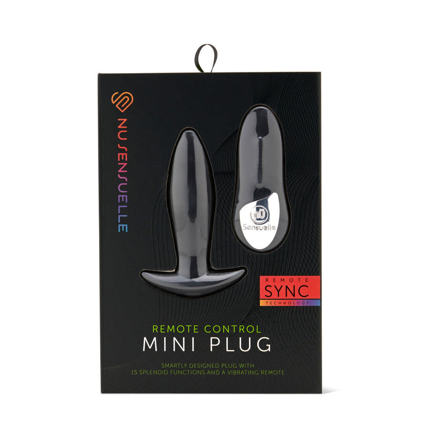 Nu Sensuelle Remote Control Mini Plug Black - Headshop.com