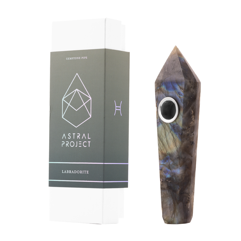 Astral Project Gemstone Pipe - Headshop.com