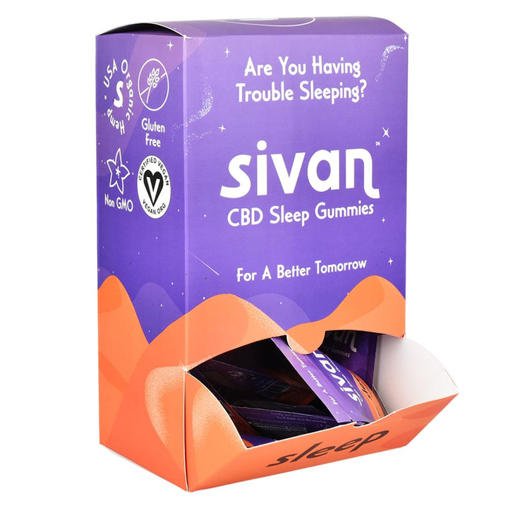Sivan CBD Blend Gummies | 625mg | 5pc | 10pk - Headshop.com