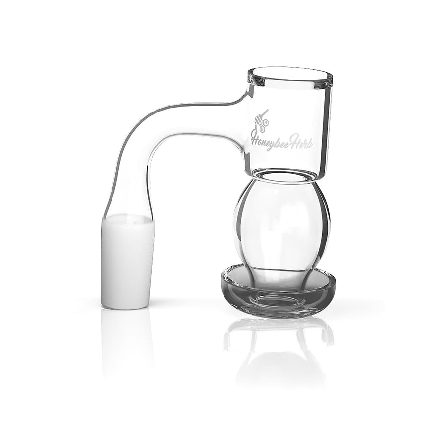HONEYSUCKLE BUBBLE QUARTZ BANGER - 90° DEGREE | BL - Headshop.com