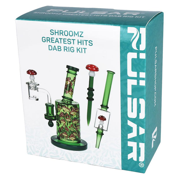 Pulsar Greatest Hits Series Glow Dab Rig Kit / 8" / 14mm F - Headshop.com