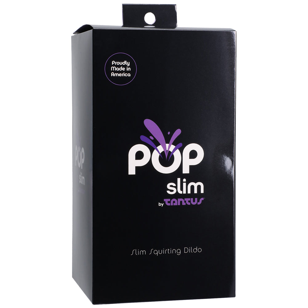 Tantus POP Slim Squirting Dildo Midnight - Headshop.com