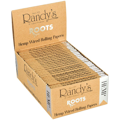 Randy's Roots Wired Organic Hemp Rolling Paper - Headshop.com