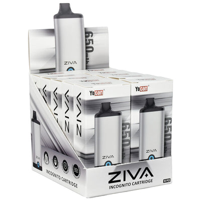 Yocan Ziva VV Auto-Draw 510 Battery | 650mAh | 10pc Display - Headshop.com