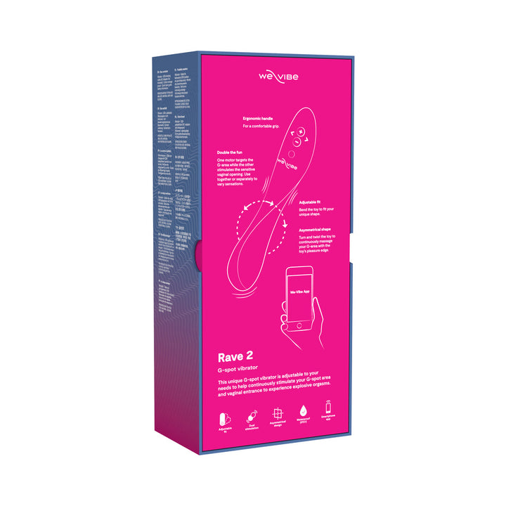 We-Vibe Rave 2 G-Spot Fuchsia - Headshop.com