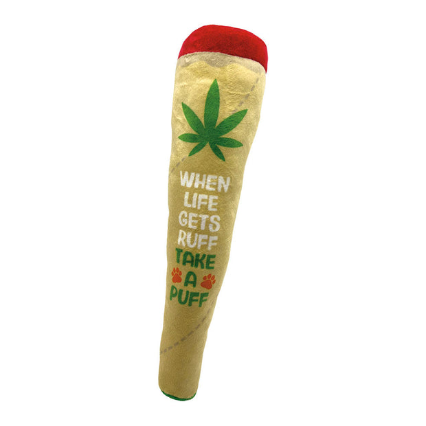 Stoned Puppy Joint Squeaky Dog Toy - 12" - Headshop.com
