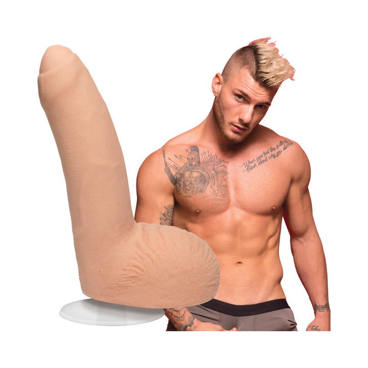 Signature Cocks - William Seed - 8in ULTRASKYN Cock w/Removable Vac-U-Lock Suction Cup Vanilla - Headshop.com