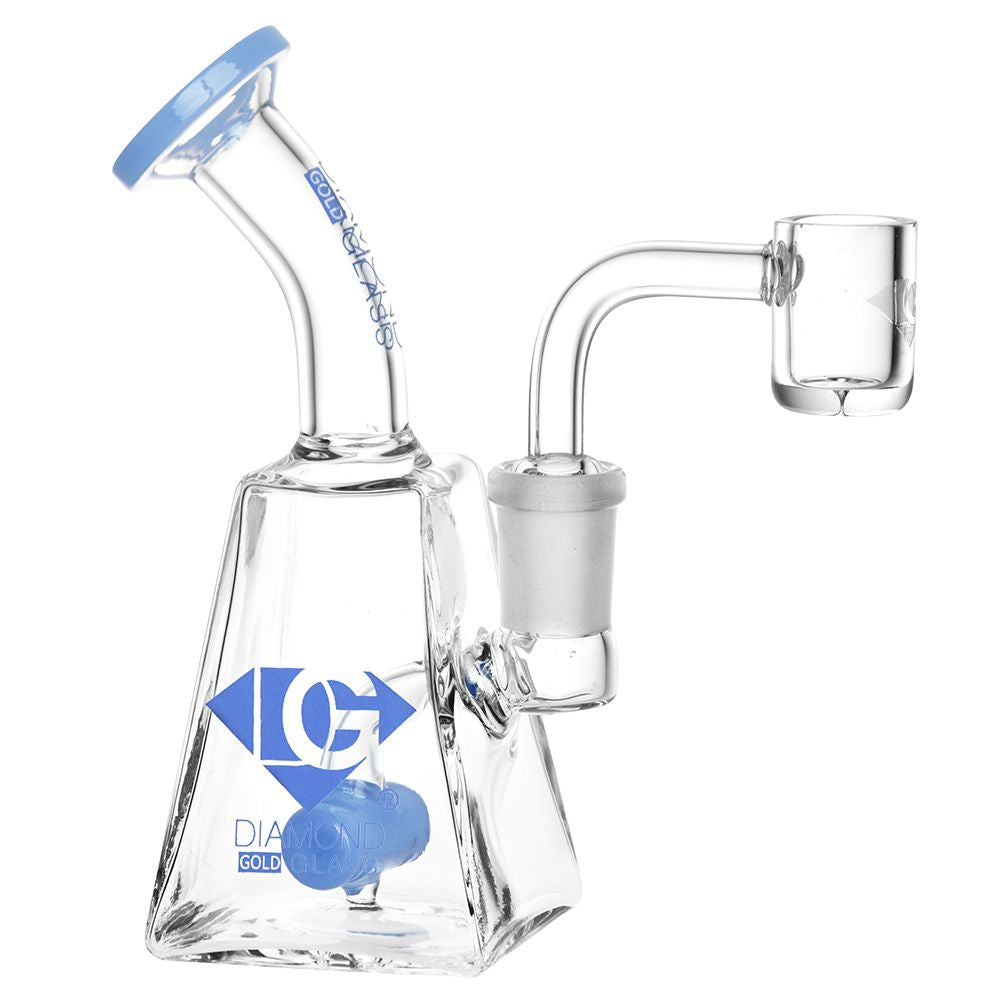 Diamond Glass SP Mini Dab Rig - 5.25" / 14mm F - Headshop.com