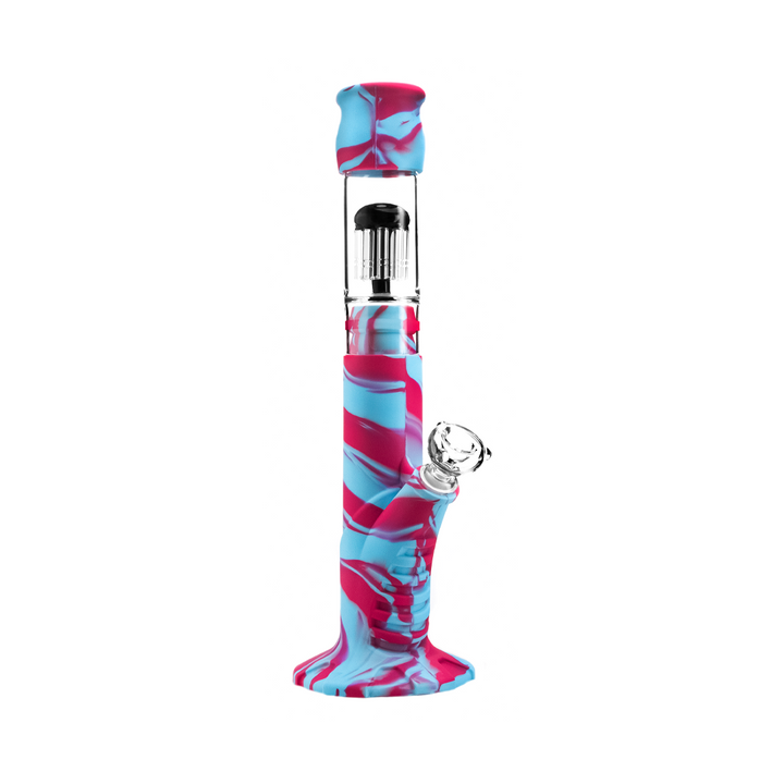 Medusa Customs Silicone Straight Tube w/Percolator - Headshop.com