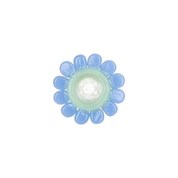 6CT BUNDLE - Spring Flowers Herb Slide - 14mm M / Assorted Colors - Headshop.com