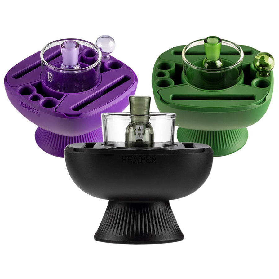 Hemper Isoplex Silicone Iso Cleaning Station - 4.5"x4.5"/Clrs Vry - Headshop.com