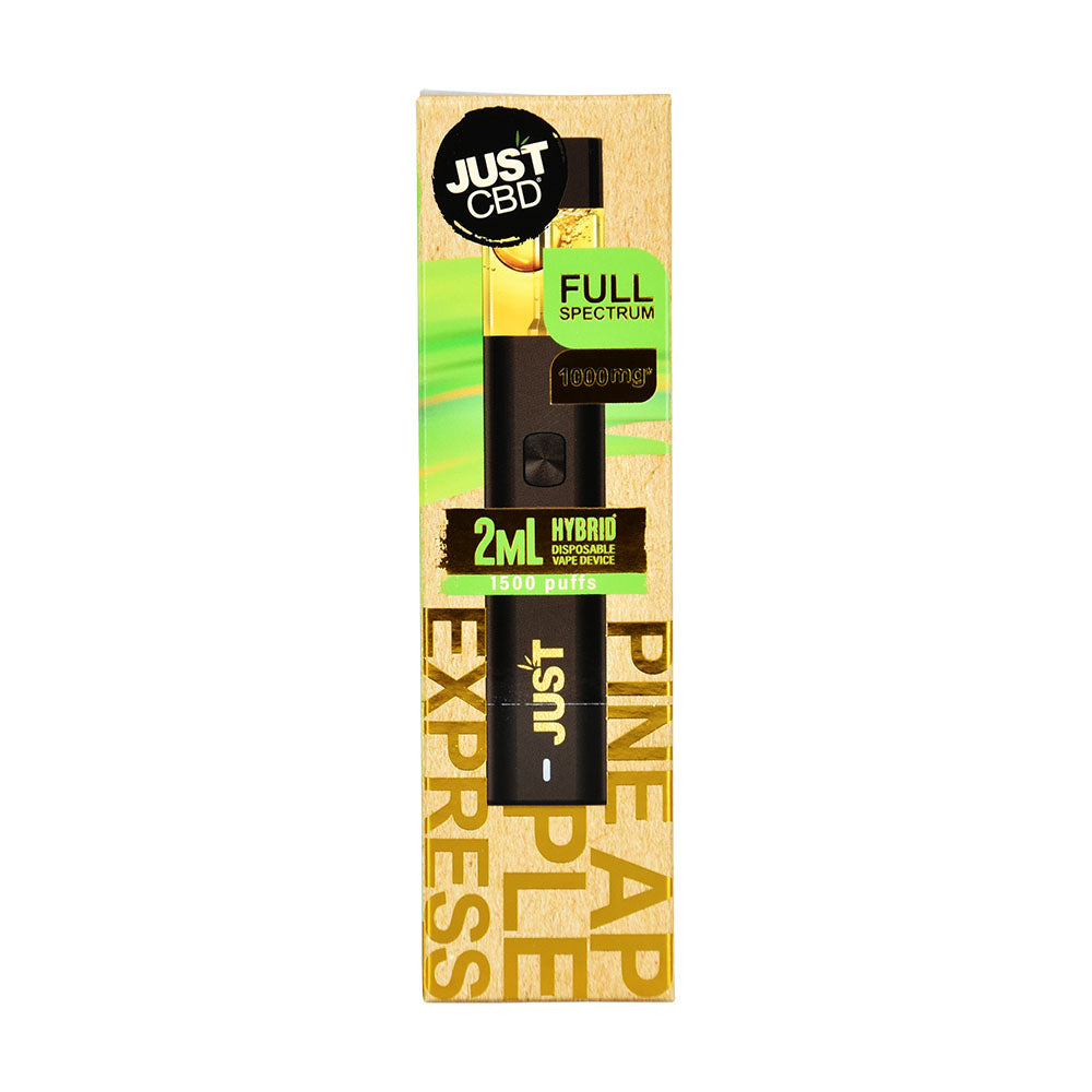 10PC DISP - JUST CBD Full Spectrum CBD Disposable Vape- 2ml / Pineapple Express - Headshop.com