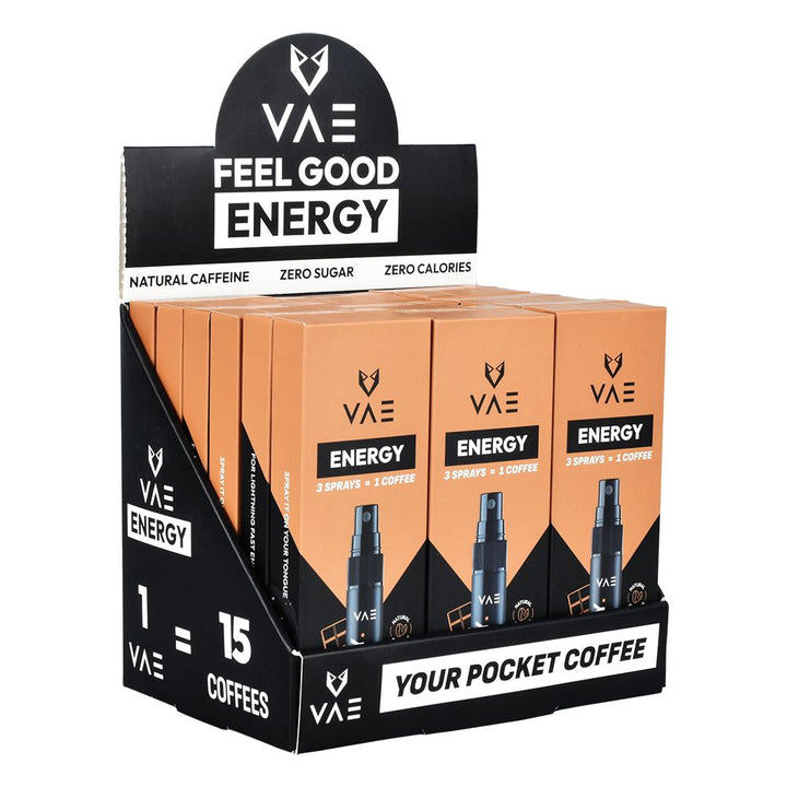 VAE Caffeine Energy Spray 9ct - Headshop.com