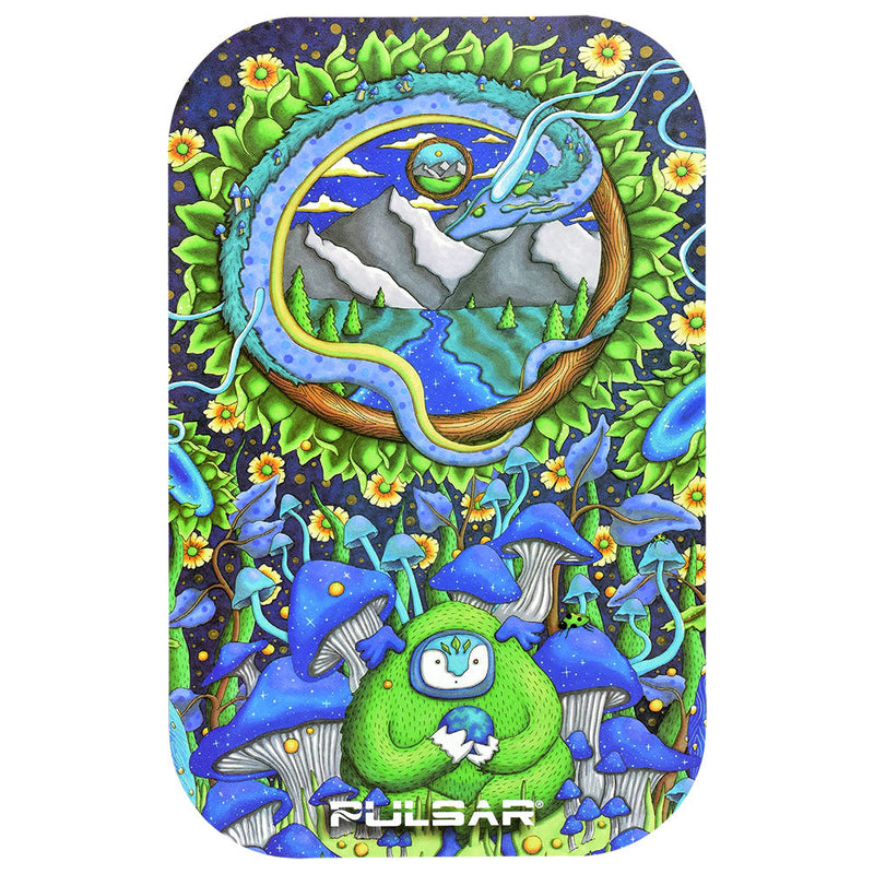 Pulsar Magnetic Rolling Tray Lid - 11"x7"/Remembering How To Listen - Headshop.com