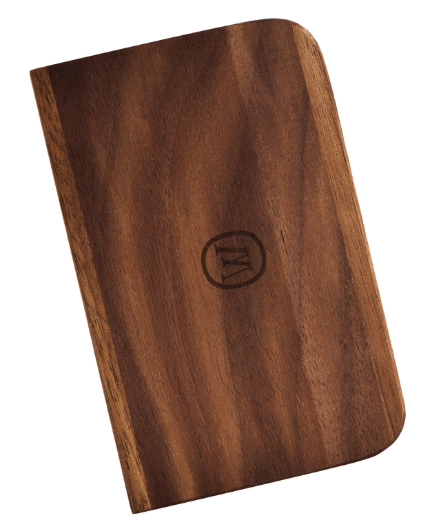 Marley Natural Black Walnut Prep Tray - Headshop.com