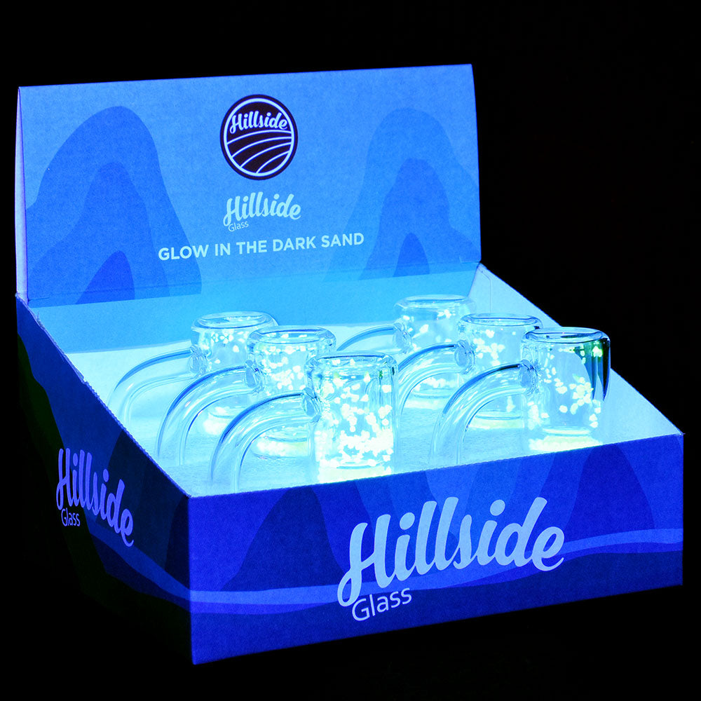 6PC DISPLAY - Hillside Glow Sand Quartz Banger - 14mm M / 90D - Headshop.com