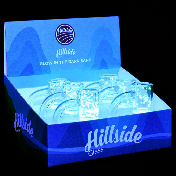 6PC DISPLAY - Hillside Glow Sand Quartz Banger - 14mm M / 90D - Headshop.com