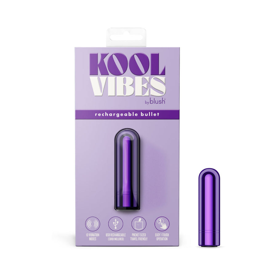 Kool Vibes Rechargeable Mini Bullet Grape - Headshop.com
