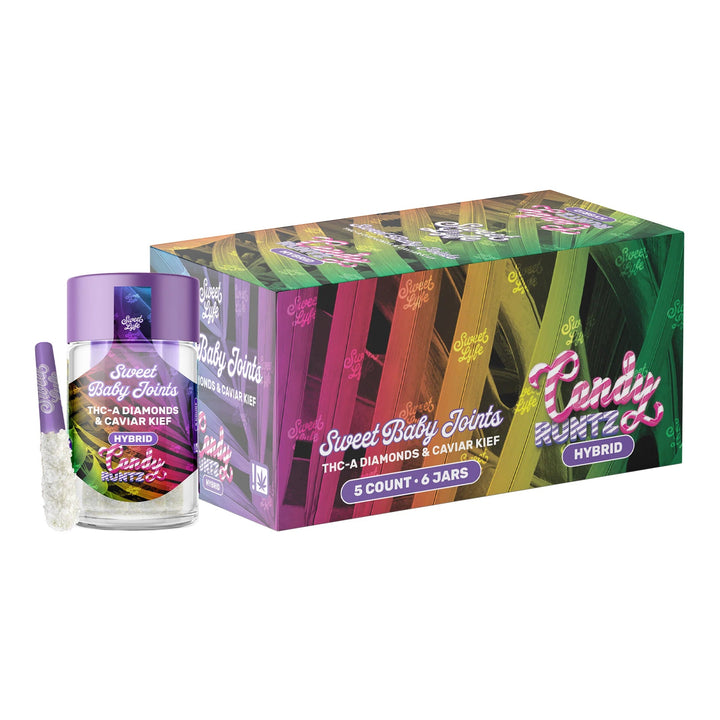 Sweet Baby Joints THC-A Diamonds & Caviar Kief - Candy Runtz - Hybrid - Headshop.com