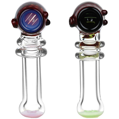 Rings of Delight Honeycomb Spoon Pipe | 4.75" | Colors Vary - Headshop.com