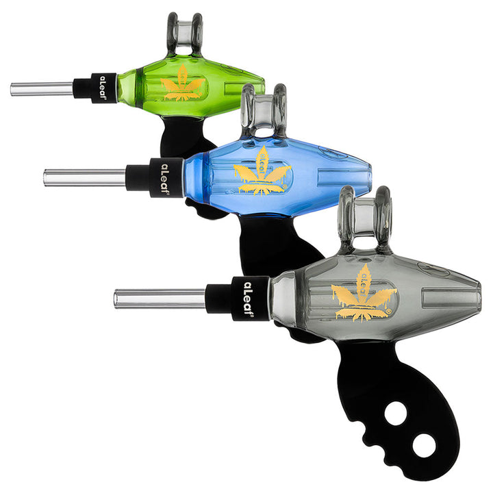 aLeaf x Nectar Collector Noisy Cricket Ray Gun Dab Straw - 5.75" / Colors Vary - Headshop.com