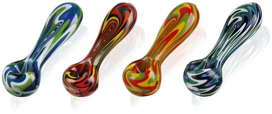 Pulsar Worked Spoon Hand Pipe - 4.5" - Headshop.com