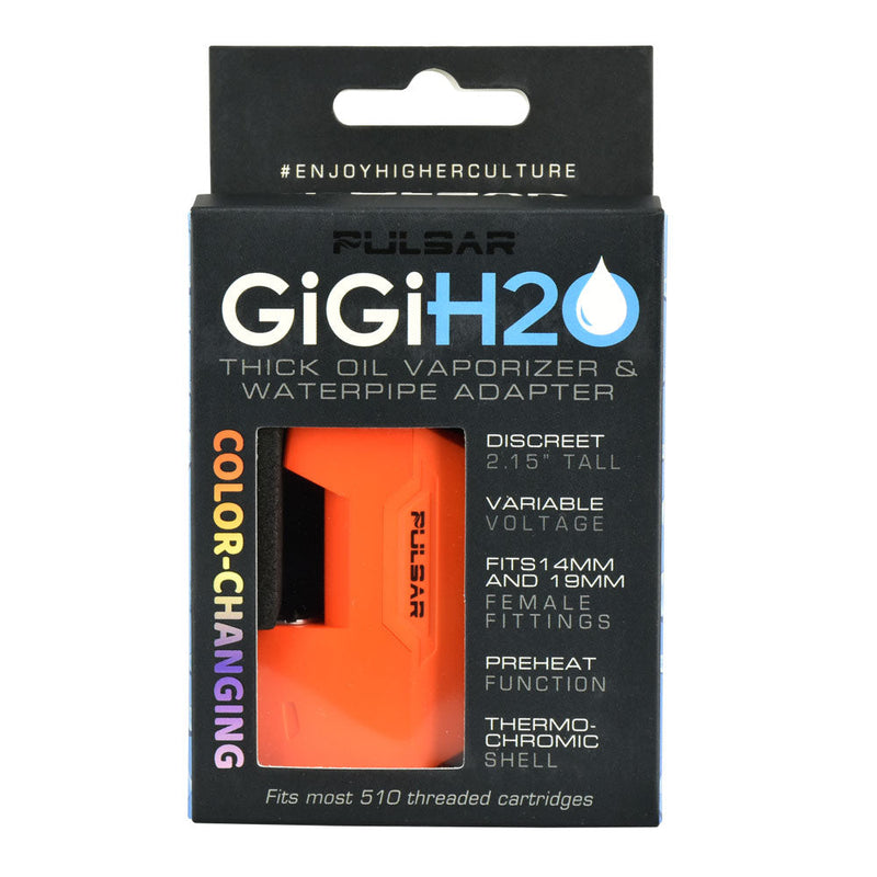 Pulsar GiGi H2O 510 Battery w/ Water Pipe Adapter - Headshop.com