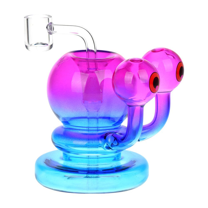 Neon Sponge Bob Pet Beastie Glass Dab Rig - 4" / 14mm F - Headshop.com
