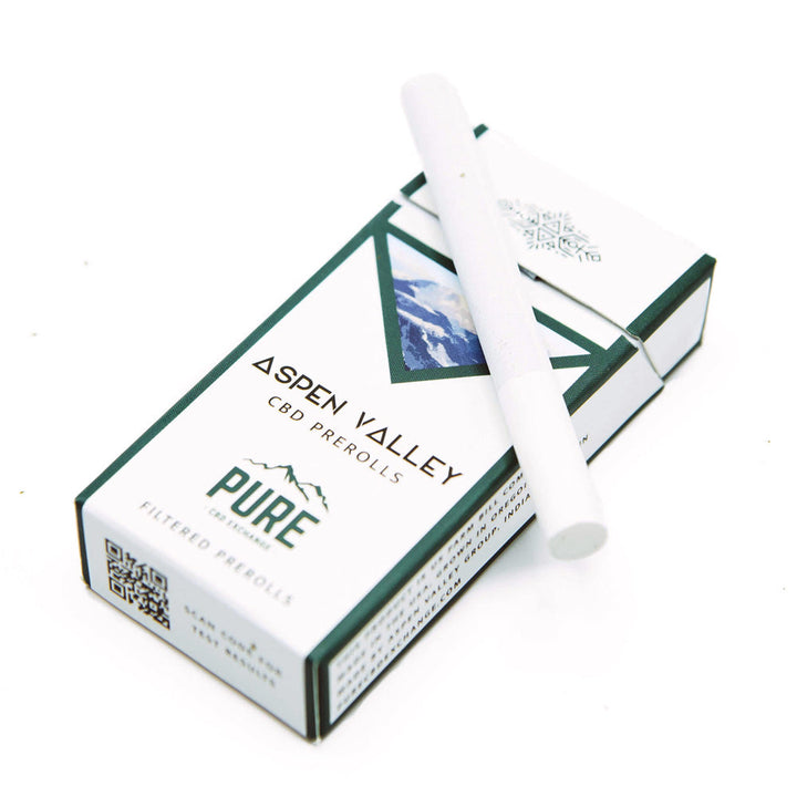 Aspen Valley CBD Hemp Filtered Pre-rolls 1 CARTON - Headshop.com