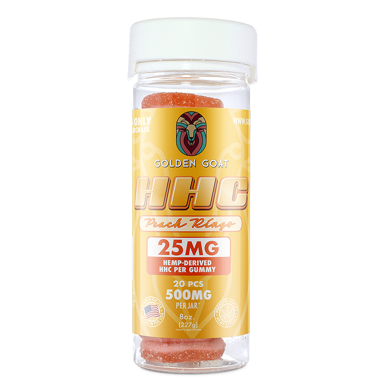 HHC Peach Rings – 500mg – 4oz - Headshop.com
