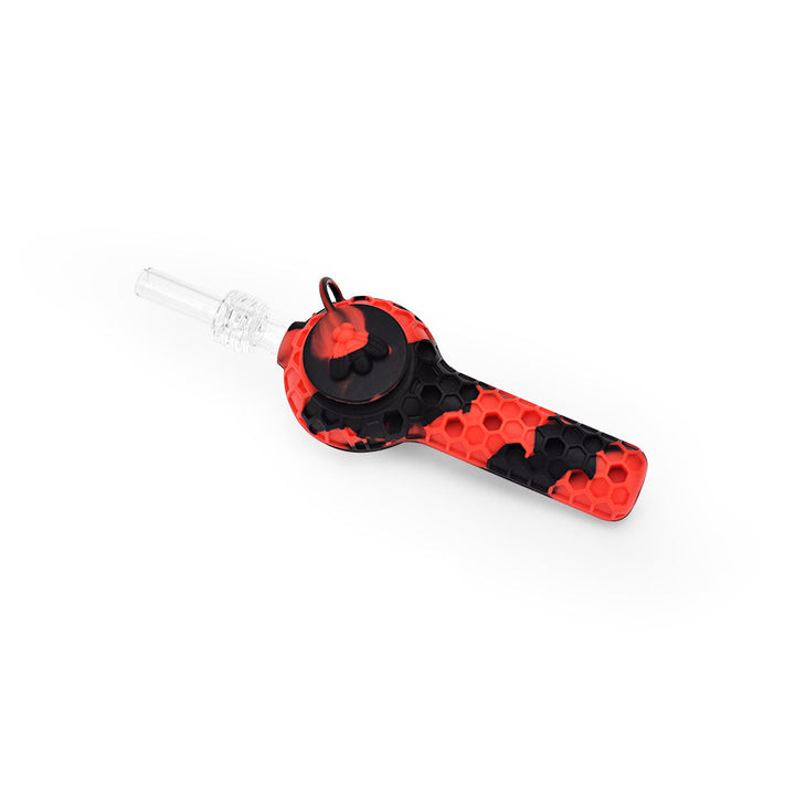 Ritual - 4'' Silicone Nectar Spoon - Black & Red - Headshop.com